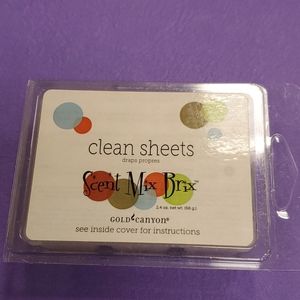 Clean‎ Sheets- Gold Canyon Clean Sheets scent mix brix